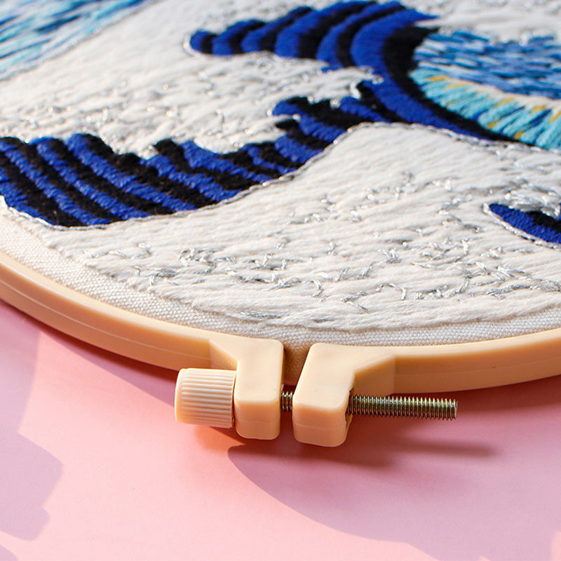 Starry Night Embroidery Kit: Craft Your Masterpiece Inspired by Van Gogh