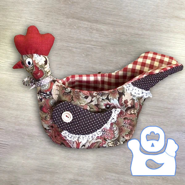 Cute Egg Basket Template Set- With Instructions