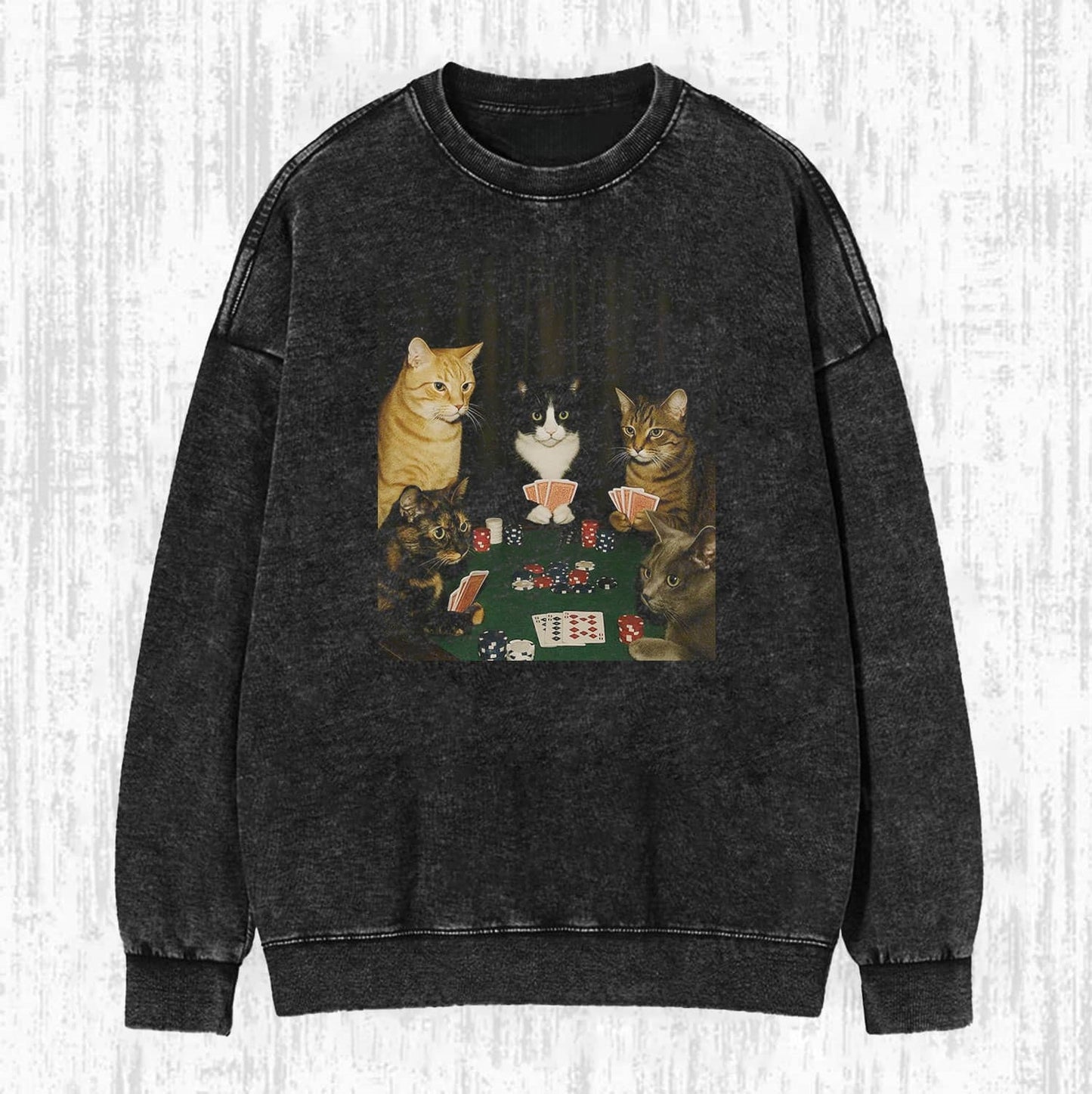 Cats' Poker Night T-shirt