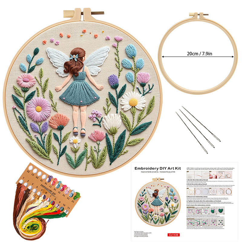 Enchanted Garden Embroidery Kit