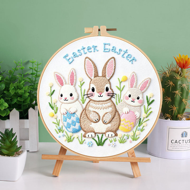 Easter Bunny - Themed DIY Embroidery Kits