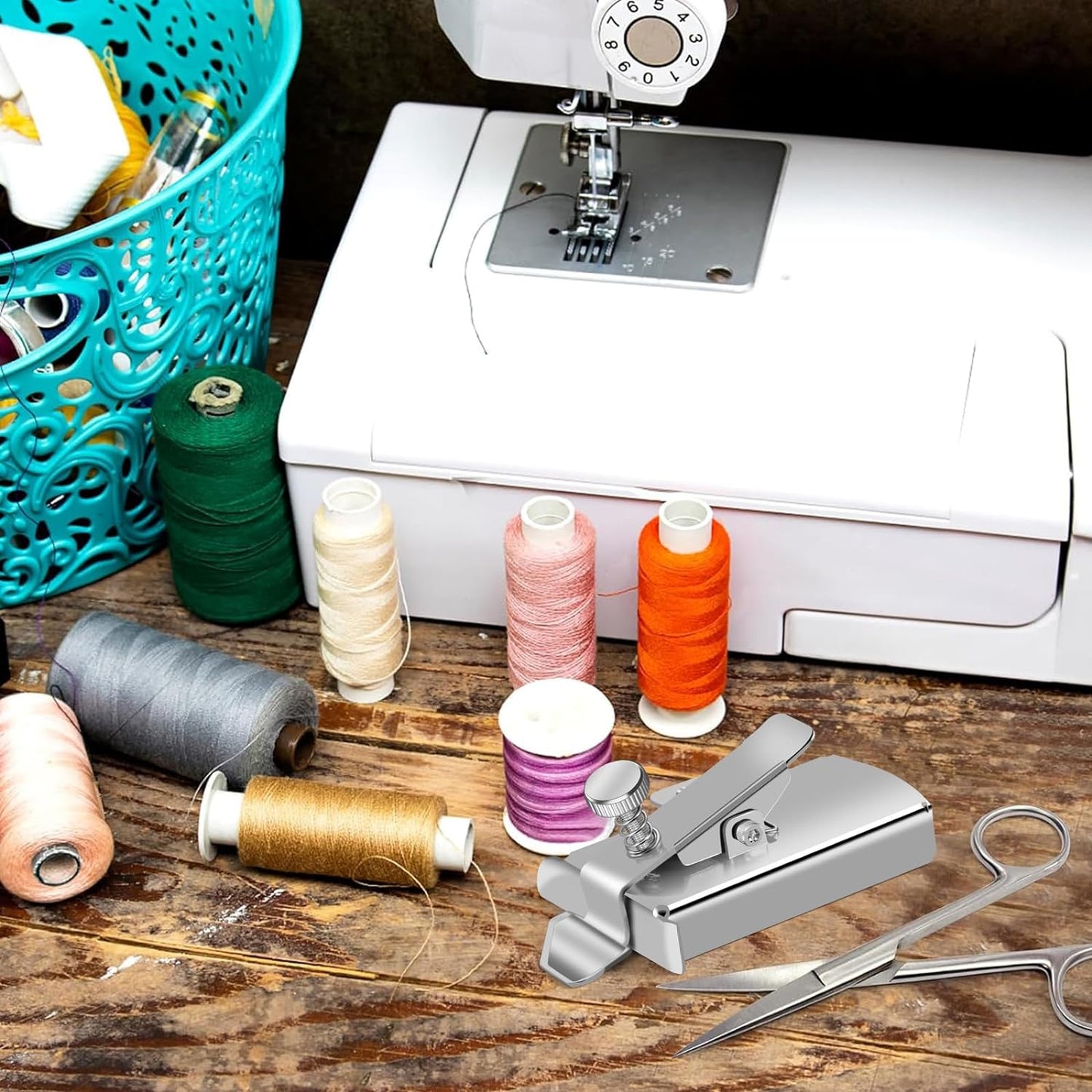 Magnetic Seam Guide For Sewing Machine