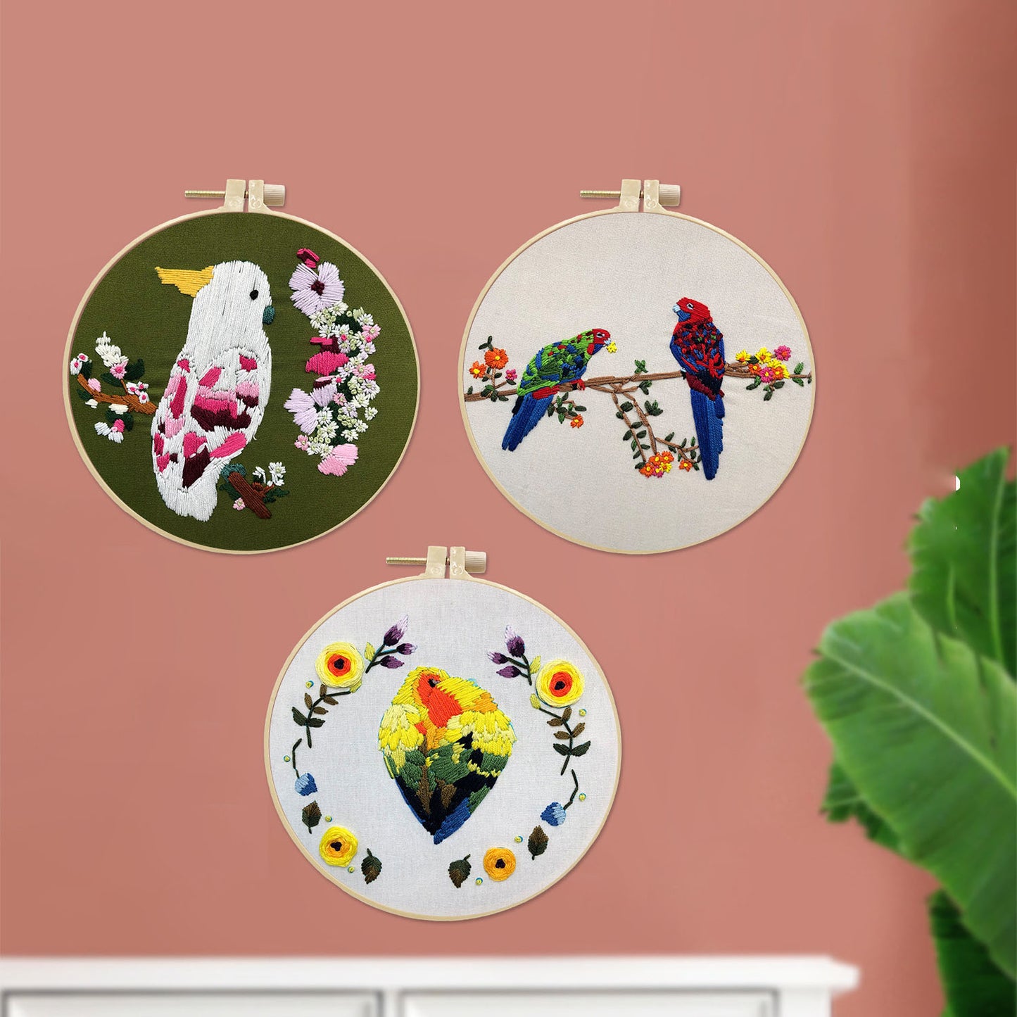 Feathered Friends Embroidery Kit