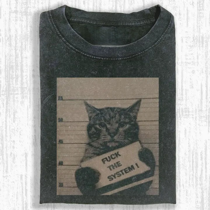 OUTLAW CAT T-SHIRT