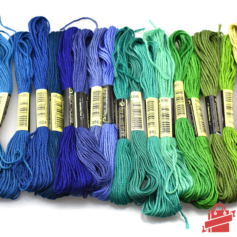 Colorful Embroidery Floss Set: Add a Splash of Color to Your Creations
