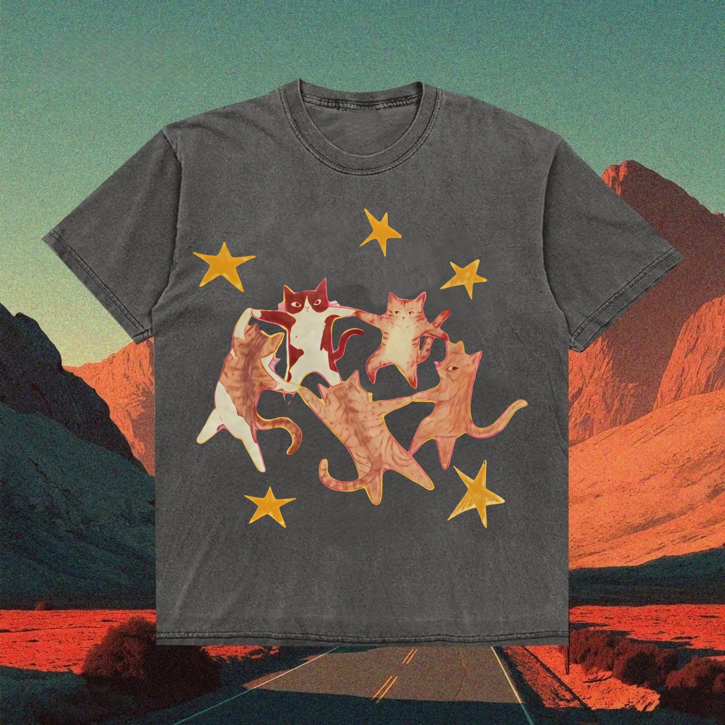 Five Cats T-shirt