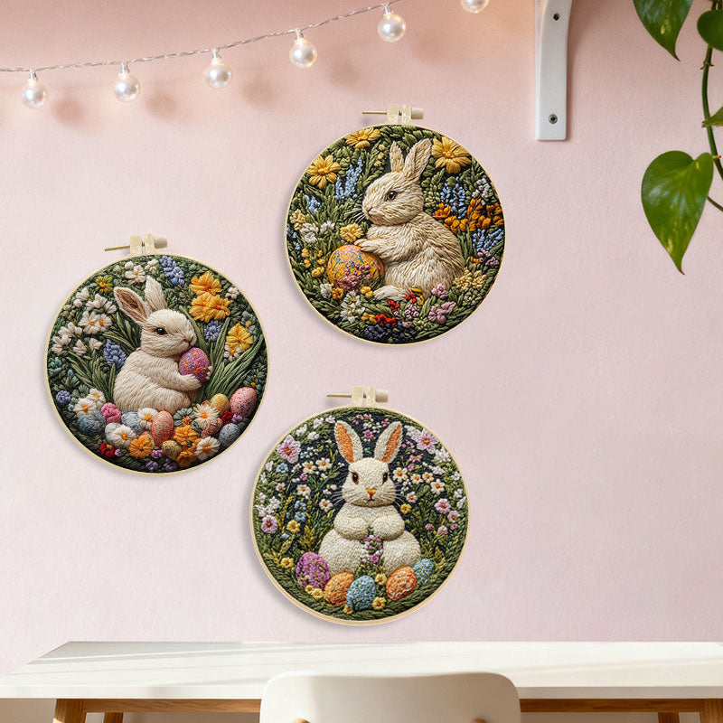 Easter Bunny - Themed DIY Embroidery Kits