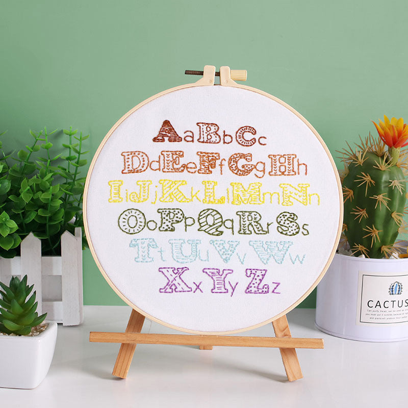 Embroidery A-Z Stitches Learner Kits for Beginner