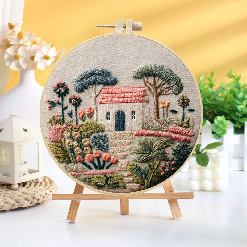 Cottage Hill Embroidery Kit