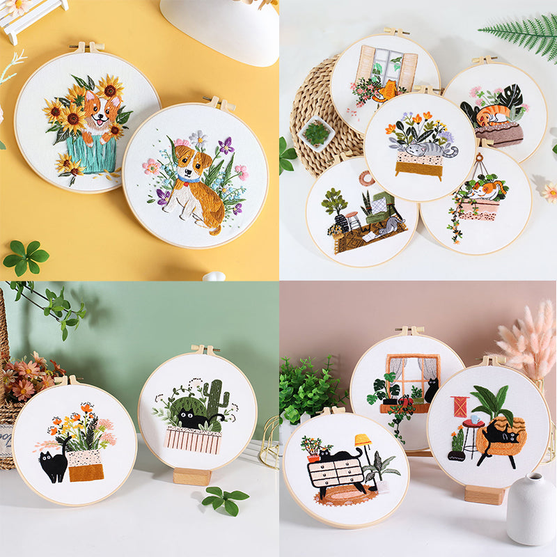 2025 New Year Embroidery Collection - A Year of Creativity and Joy