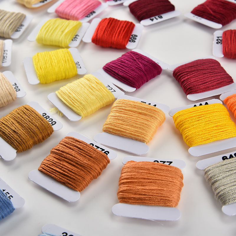 Embroidery Thread Set: Vibrant Colors for Your Creative Projects