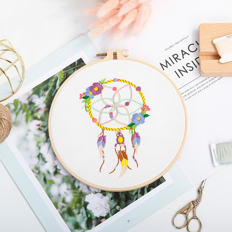 Whimsical Dreamcatcher - Themed DIY Embroidery Kits