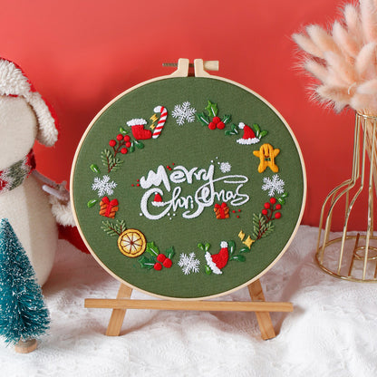 Merry Christmas - Themed DIY Embroidery Kits
