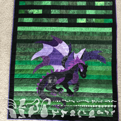 Dragon Template Ruler Set-With PDF and Instructions
