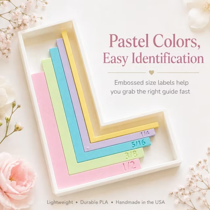 Card Making Alignment Guide Set with Tray