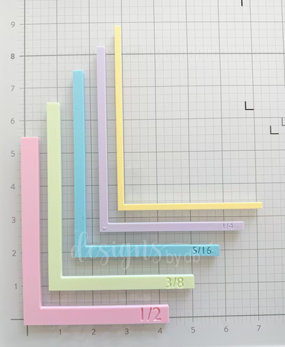 Card Making Alignment Guide Set with Tray