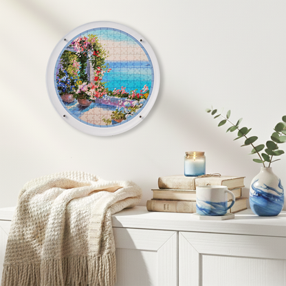 Hangable Acrylic Puzzle | Mediterranean Balcony
