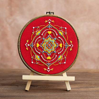 UrCustomHUB “Mandala Whirls” Kit: Color, Rhythm, and Calm in One Hoop