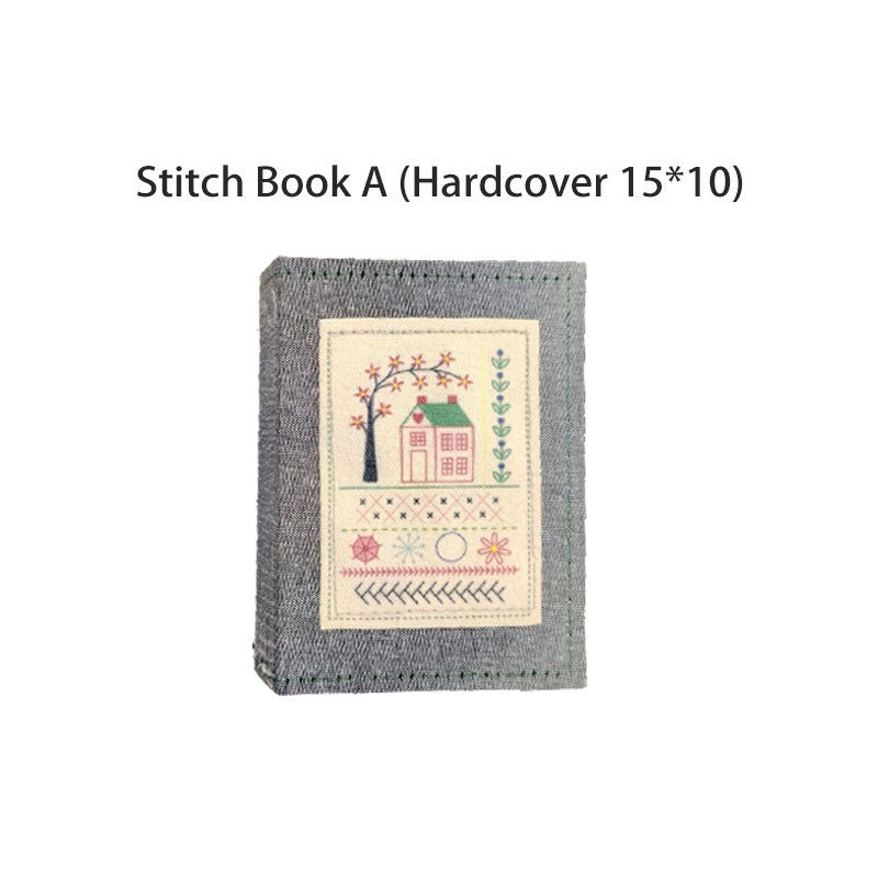 All-in-One Embroidery Starter Kit | Complete Craft Set with Threads, Tools and Stitch Sampler Book for Beginners