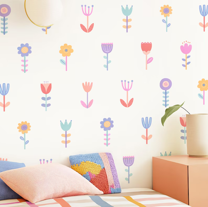20 Sheets/Set Reusable and Removable Wall Stickers - Home Decoration