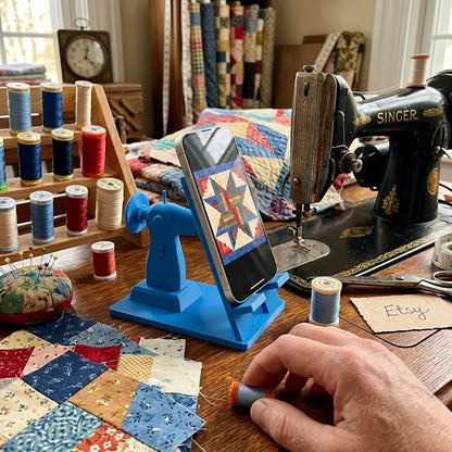 Sewing Machine Phone Stand