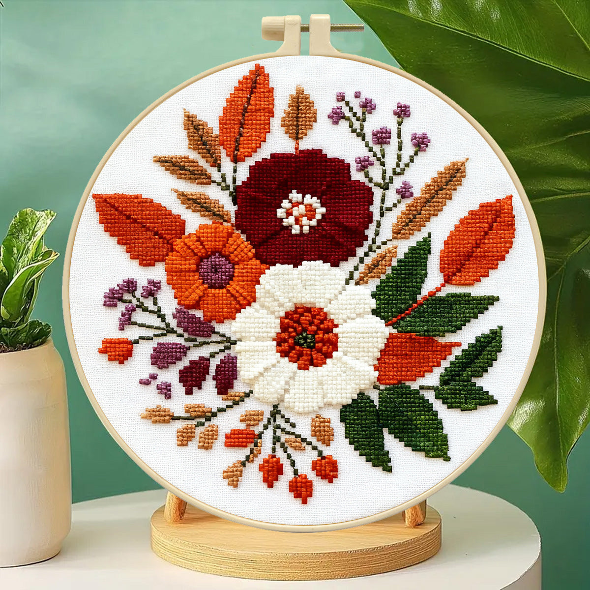 Blooming Bouquet Embroidery Kit