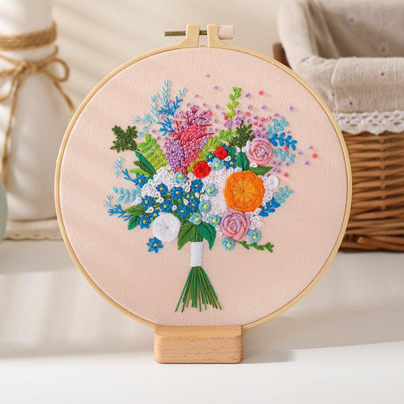 Bouquet - Themed DIY Embroidery Kits