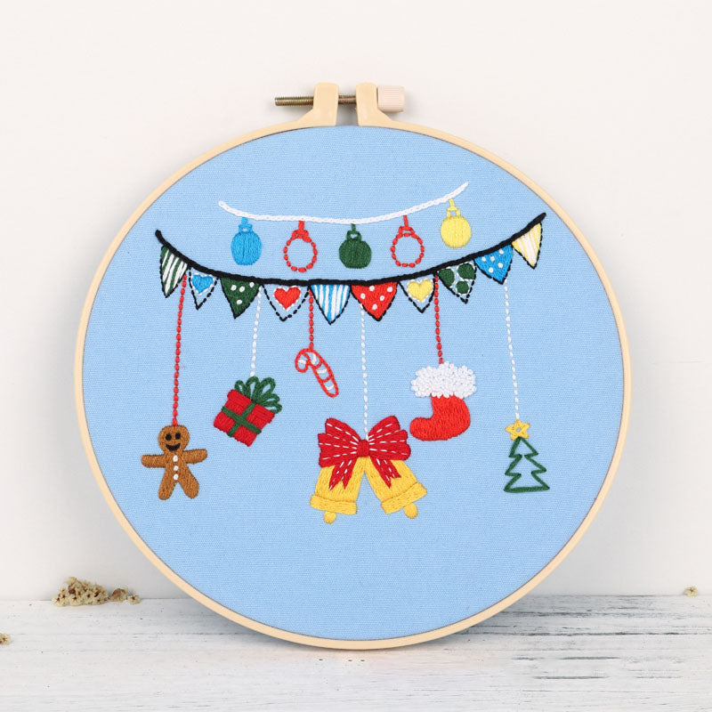 Cheerful Christmas - Themed DIY Embroidery Kits