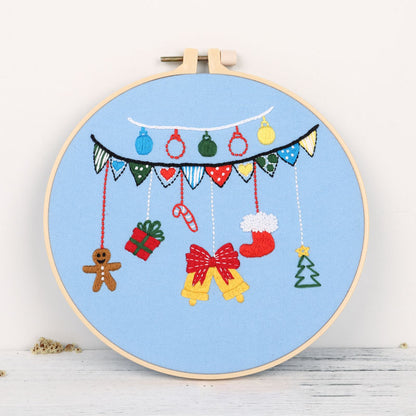 Cheerful Christmas - Themed DIY Embroidery Kits