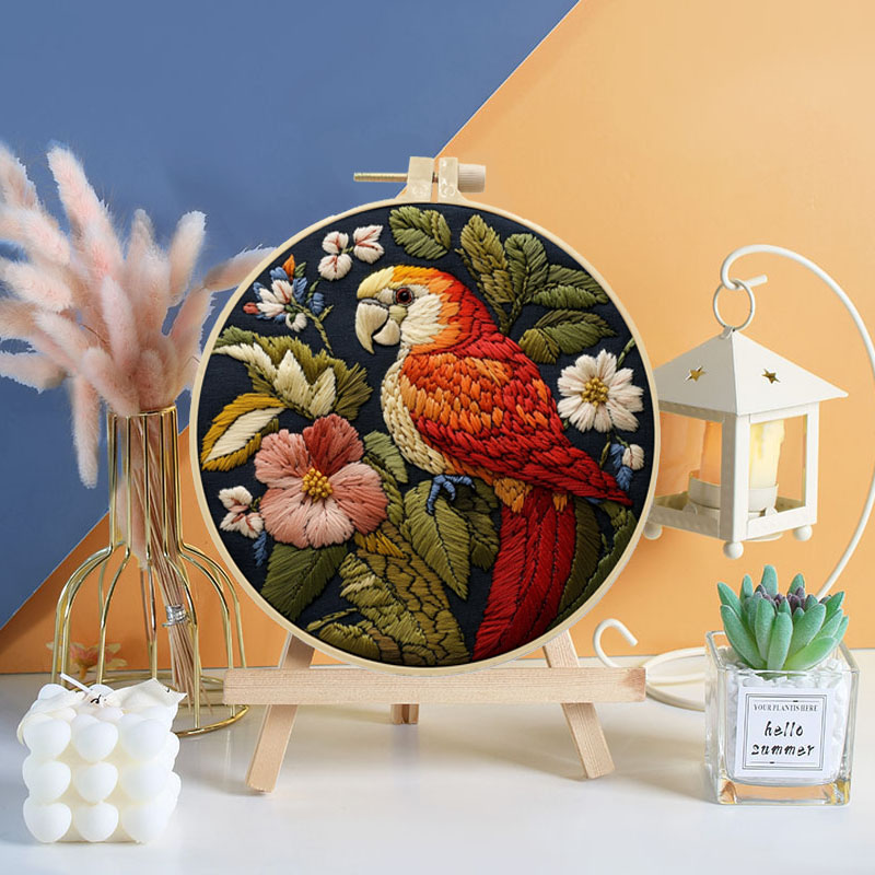 Tropical Wings Embroidery Kit