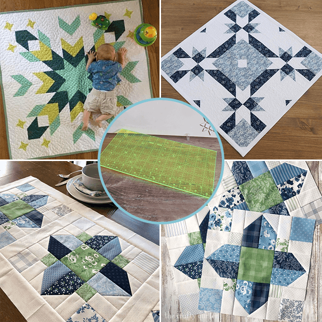 Basic Patchwork Neone Ruler-With Instruction