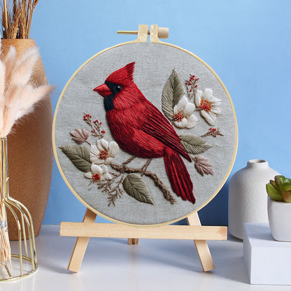 Vibrant Aviary Embroidery Kit