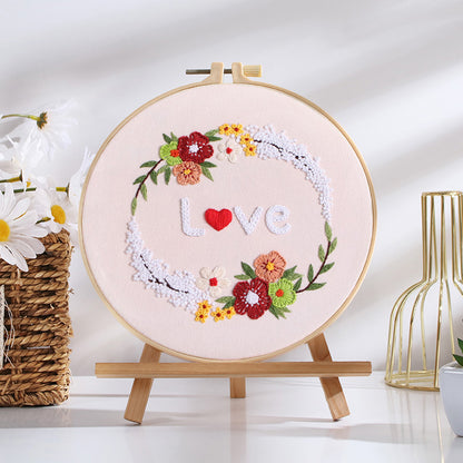 Love Blossoms Embroidery Kit: A Celebration of Creativity and Connection