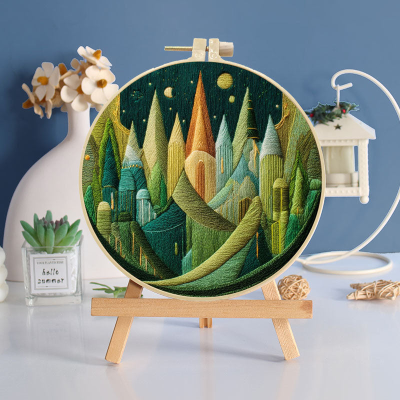Enchanted Forest Embroidery Kit