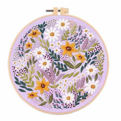 Rubbyoo Embroidery Kit - Flower Bouquet