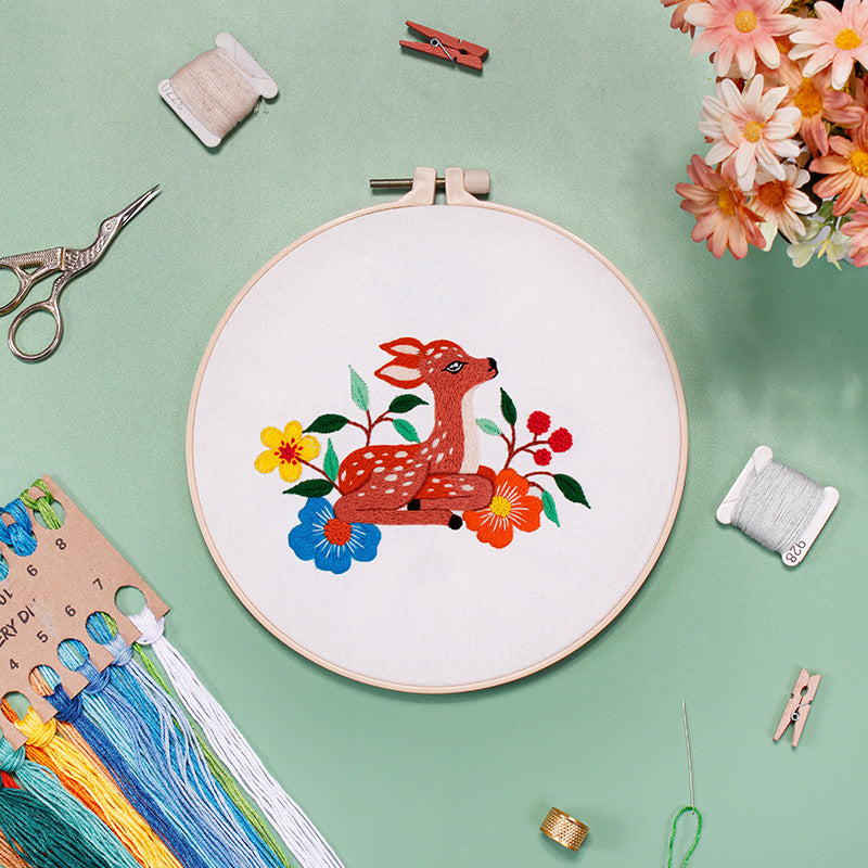 Woodland Critter - Themed DIY Embroidery Kits