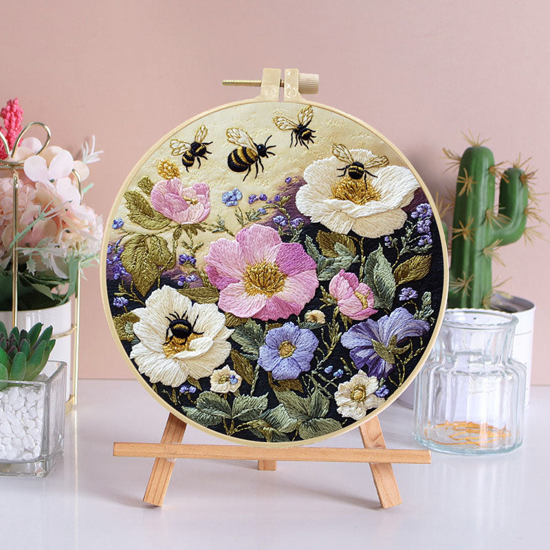 Wildflower Meadow Embroidery Kit