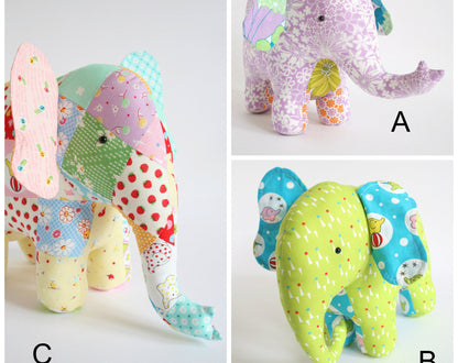 Memory Elephant Template Ruler Set - With Instructions