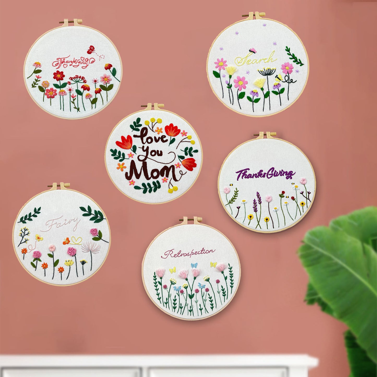 Mother's Day Embroidery Kit