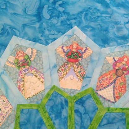 Dresden Patchwork Template - Windows Applique Ruler!