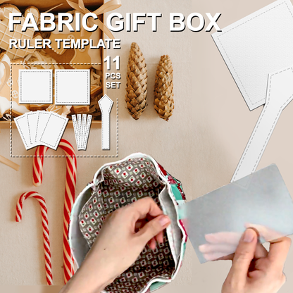 Fabric Gift Boxes Quilting Set —With  Tutorial