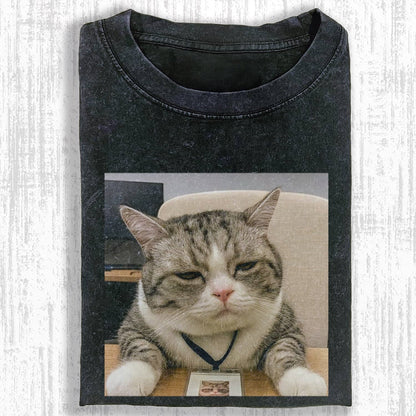 CAT MEME ICON T-SHIRT