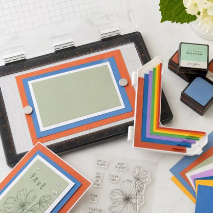 Paper Crafting Alignment Guide Set with Case