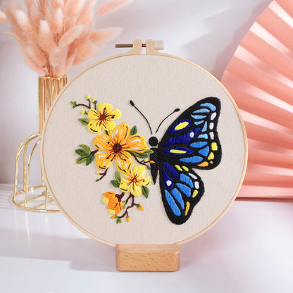 Butterfly & Bloom - Themed DIY Embroidery Kits