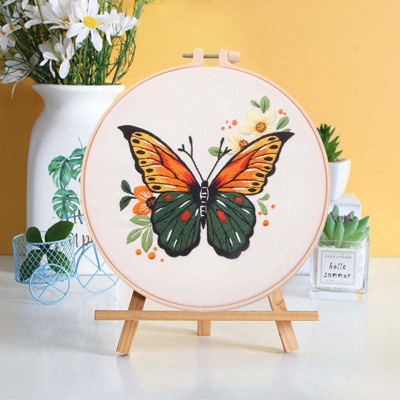 Butterfly Garden - Themed DIY Embroidery Kits