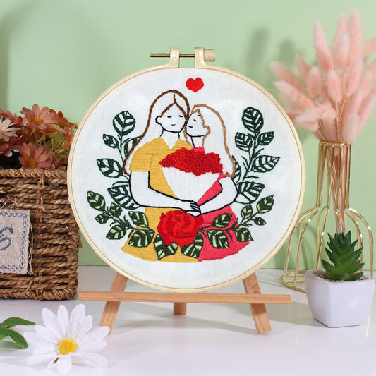 Mother's Day Embroidery Kit