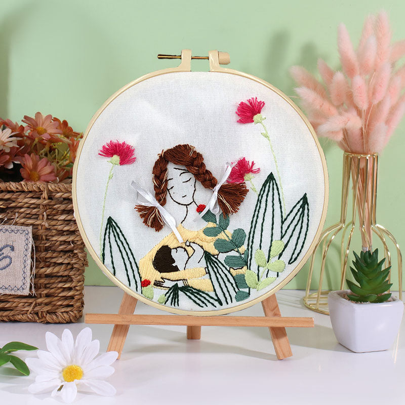 Mother's Day Embroidery Kit