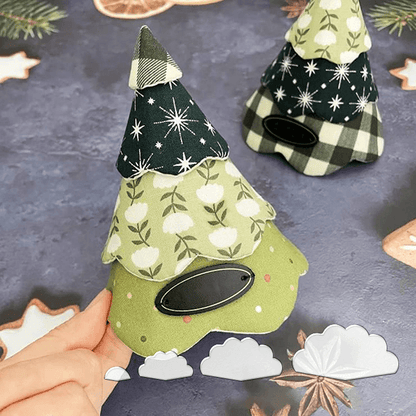 Tabletop Christmas Tree Sewing Template Ruler Set-With Instructions