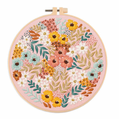 Rubbyoo Embroidery Kit - Flower Bouquet