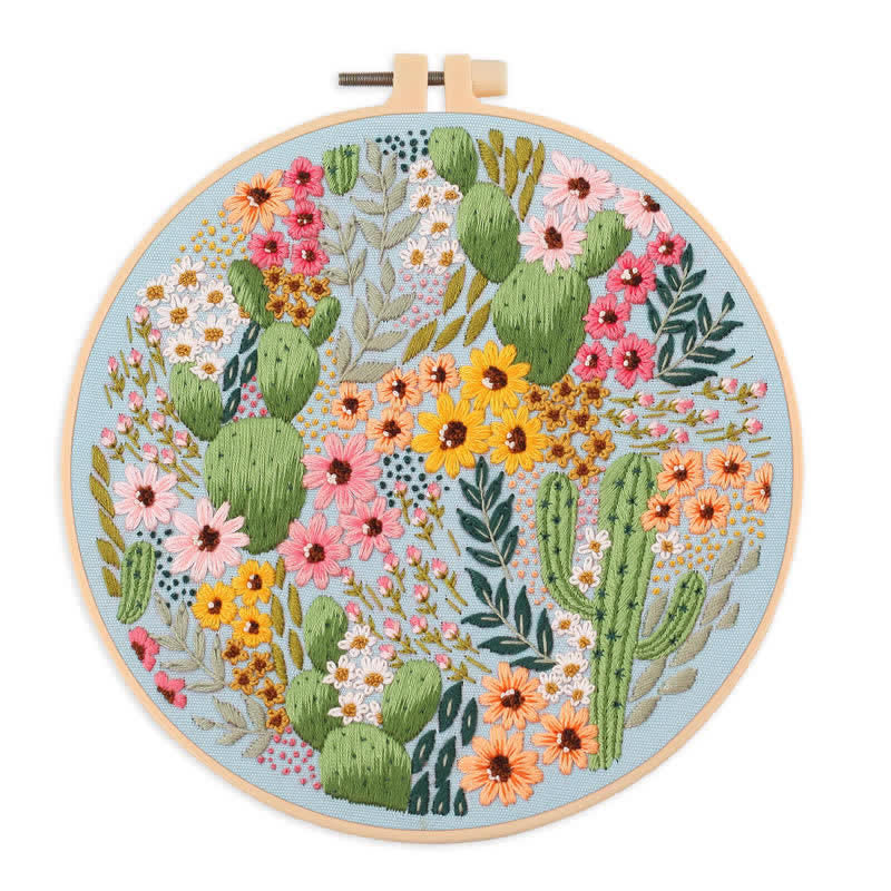 Rubbyoo Embroidery Kit - Flower Bouquet